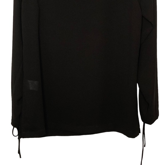 Greylin Black Semi-Sheer Long Sleeves w/Lacing Sz M - Picture 5 of 13